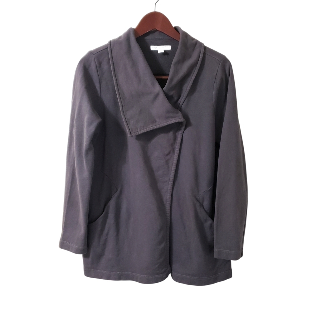 J. Jill Organic Cotton  Grey Women's Jacket